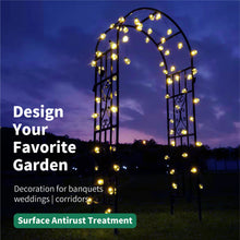 Load image into Gallery viewer, SCENDOR Garden Arches Arbors Curved Metal Plants Trellis Use for Climbing Plants