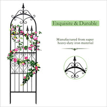 Load image into Gallery viewer, SCENDOR Garden Trellis 86” x 21.7” for Climbing Plants