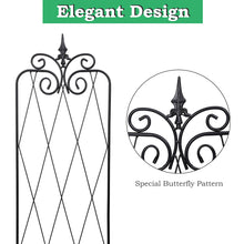 Load image into Gallery viewer, SCENDOR 59inch x15inch Rustproof Metal Vine Trellises A (150cm) 2Pack
