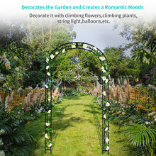 Load image into Gallery viewer, Scendor European-Style Iron Arbors Arches Trellises Garden Decoration Plant Climbing Plant Climbing