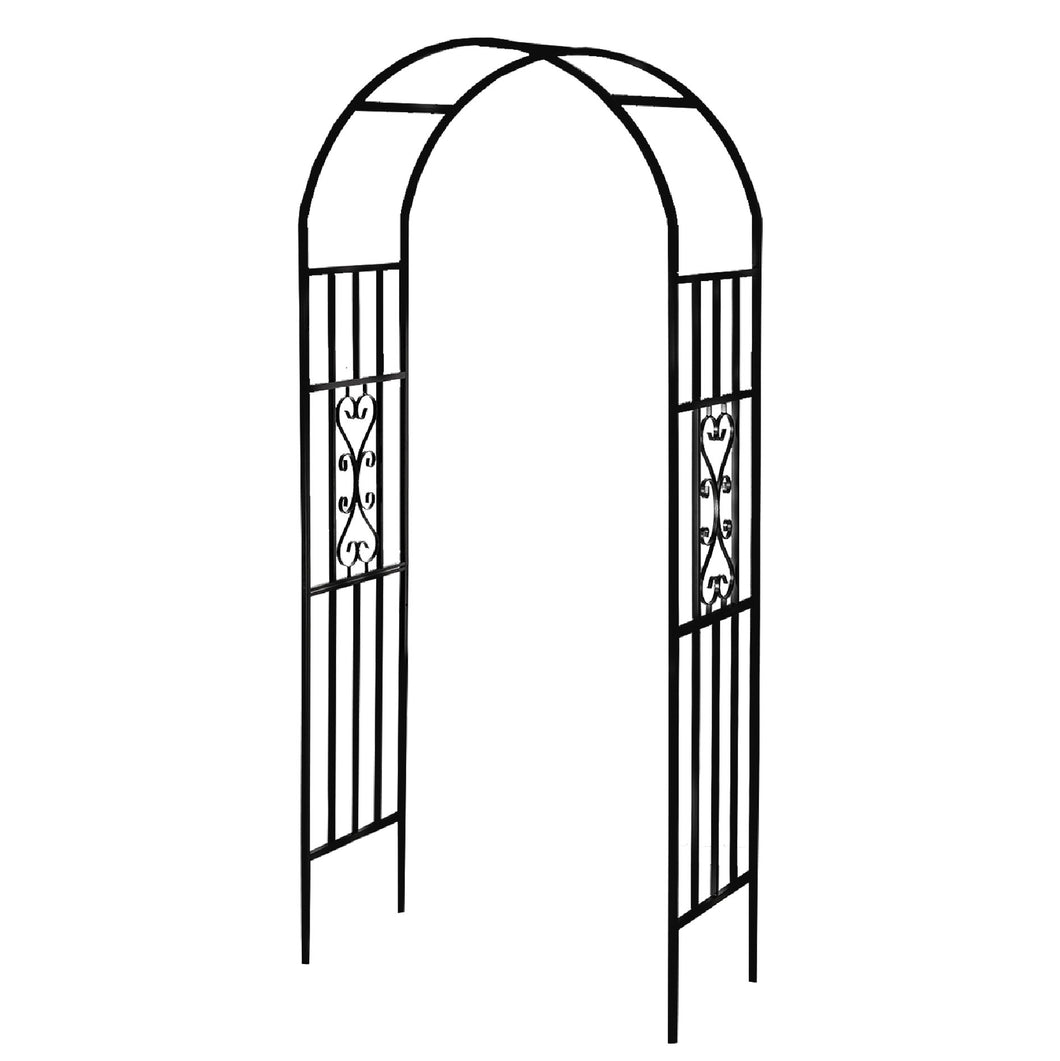 SCENDOR Garden Arches Arbors Curved Metal Plants Trellis Use for Climbing Plants