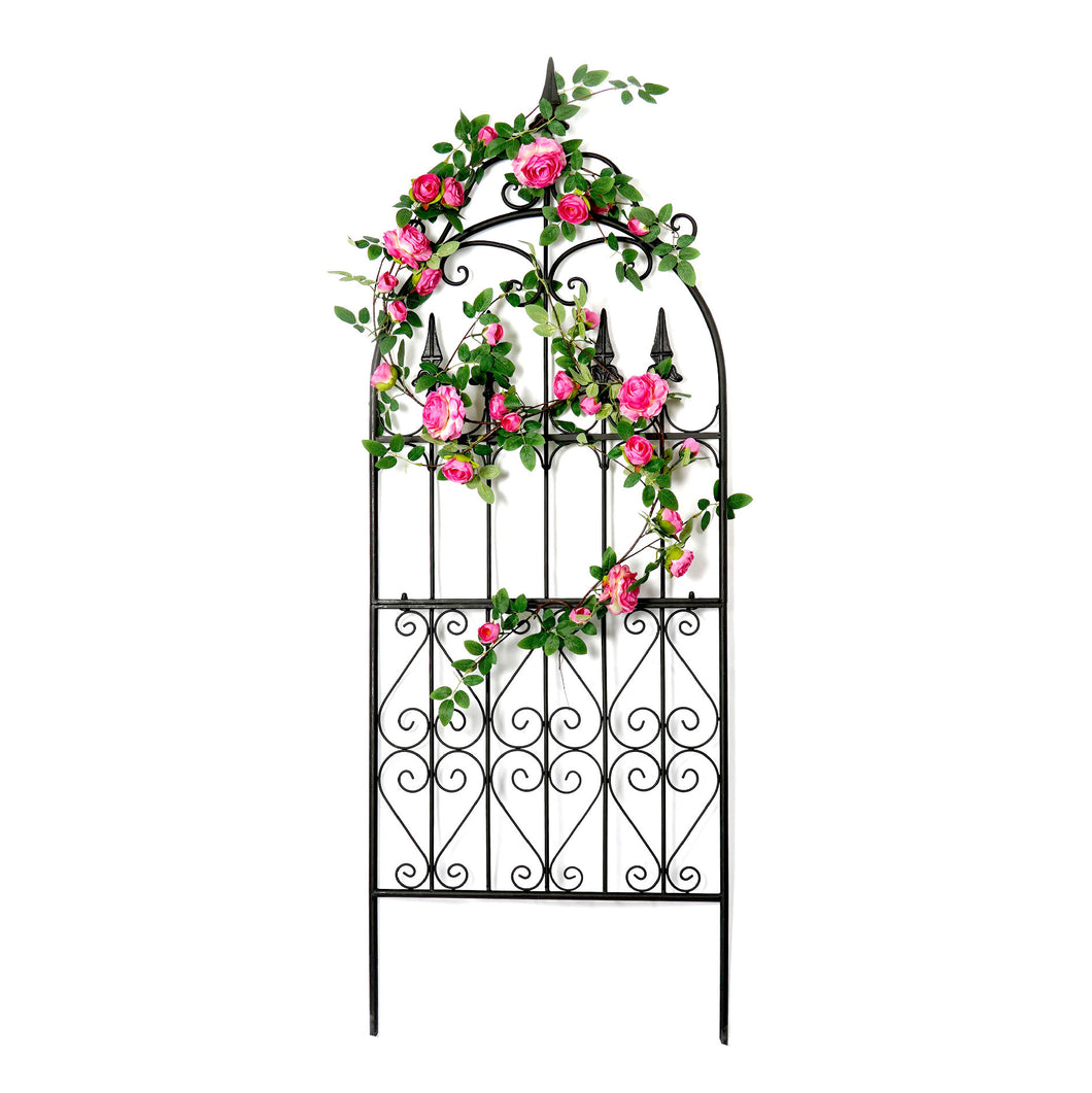 SCENDOR Garden Trellis 60” x 21.7” for Climbing Plants