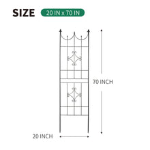 Load image into Gallery viewer, SCENDOR Garden Trellis 70” x 20” for Climbing Plants
