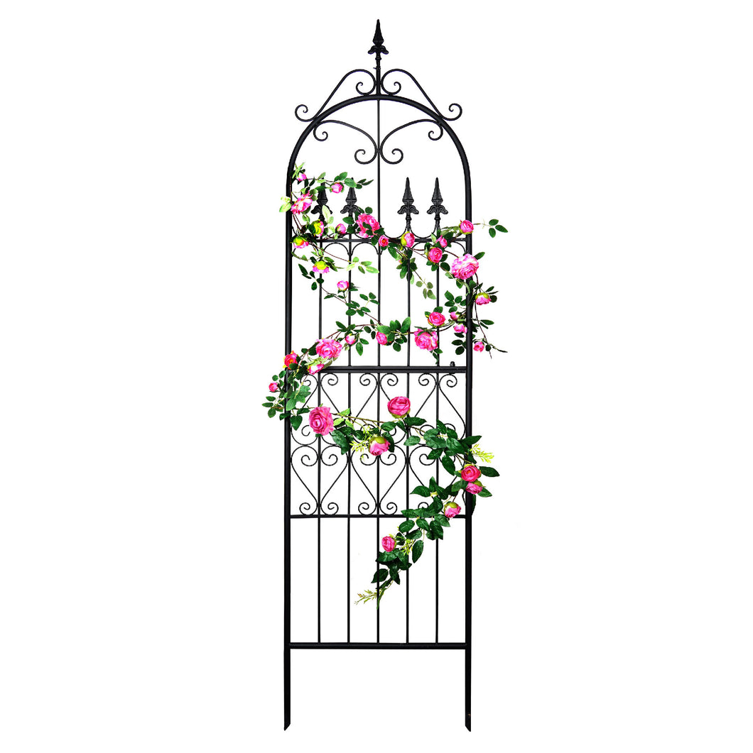 SCENDOR Garden Trellis 86” x 21.7” for Climbing Plants