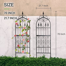 Load image into Gallery viewer, SCENDOR Garden Trellis 70” x 21.7” for Climbing Plants
