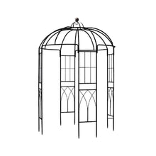 Load image into Gallery viewer, SCENDOR French Style Birdcage Shape Heavy Duty Gazebo Garden Arches Arbors Durable Iron Trellis
