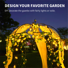 Load image into Gallery viewer, SCENDOR French Style Birdcage Shape Heavy Duty Gazebo Garden Arches Arbors Durable Iron Trellis
