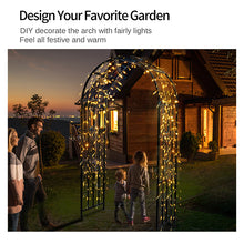 Load image into Gallery viewer, SCENDOR 82.6 inch H Multi-purpose garden metal arch
