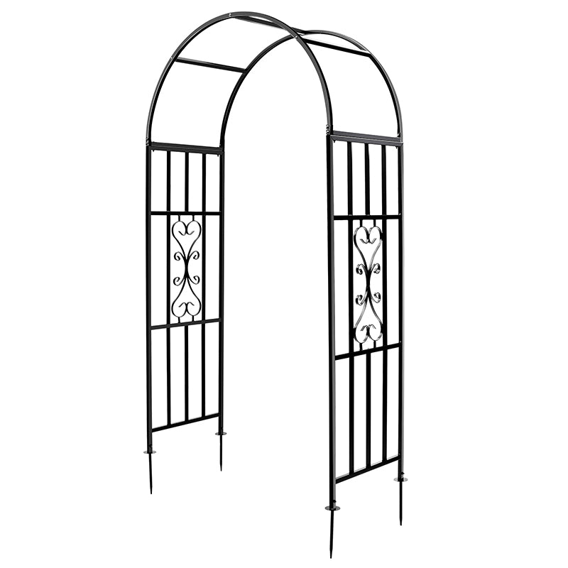 SCENDOR 82.6 inch H Multi-purpose garden metal arch